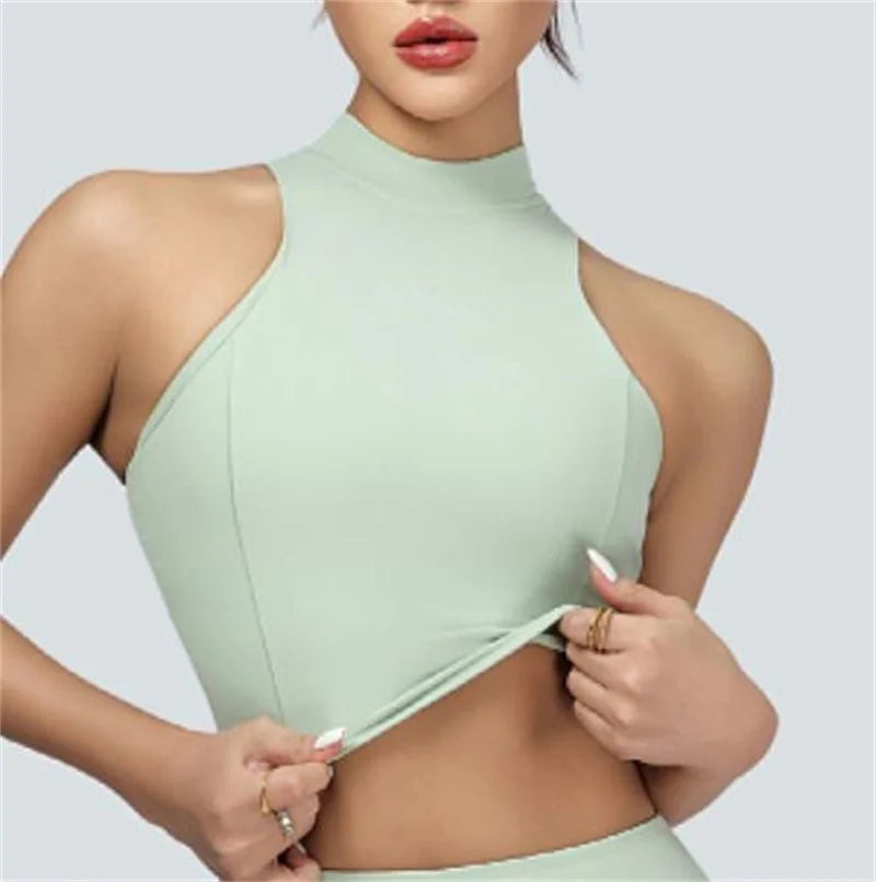 1/2PCS Women Tracksuit Yoga Set Gym Set Bra Sports Anti Shorts Skirt Workout Sportswear Running Gym Wear Athletic Suits