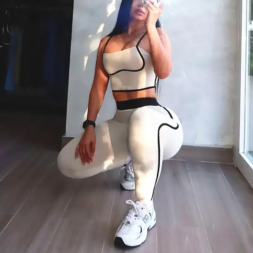 Tracksuit Yoga Set Gym Set